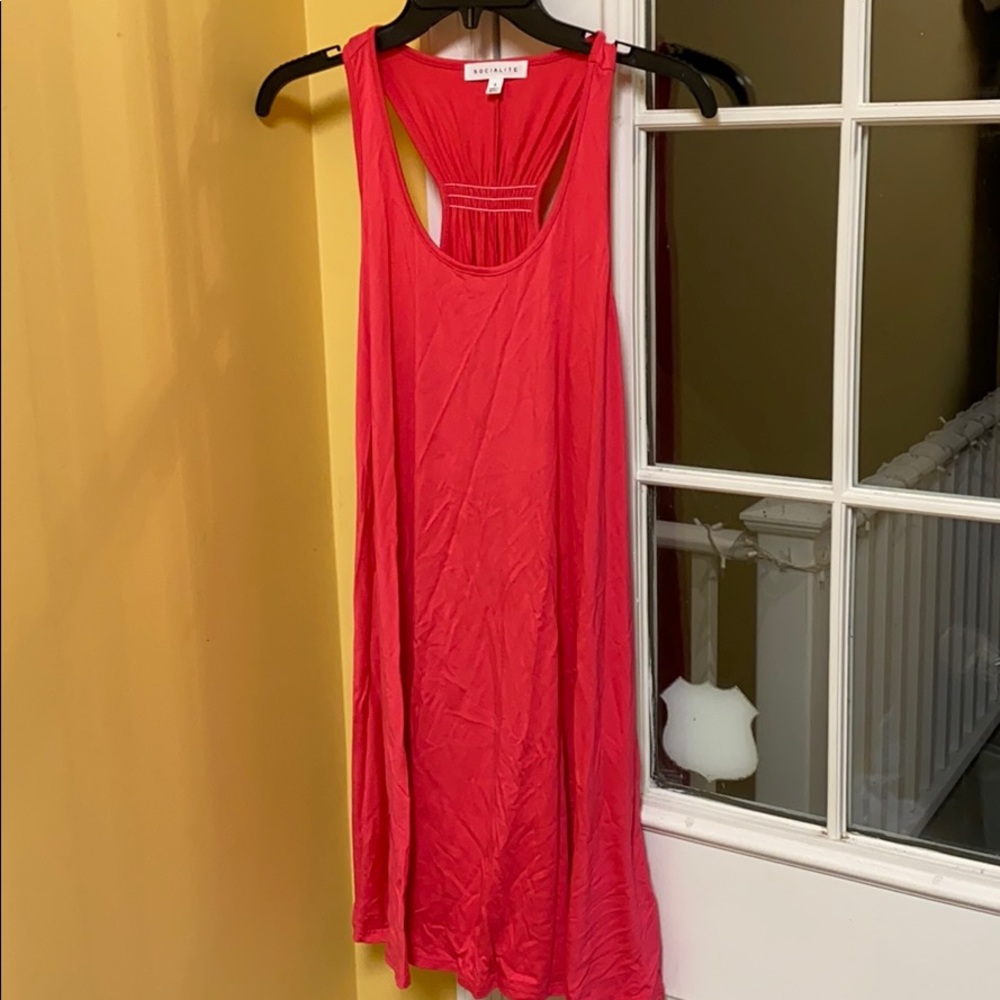 Pink ladies sundress size small